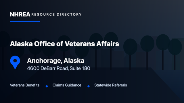 Alaska Office of Veterans Affairs resource listing in Anchorage, Alaska