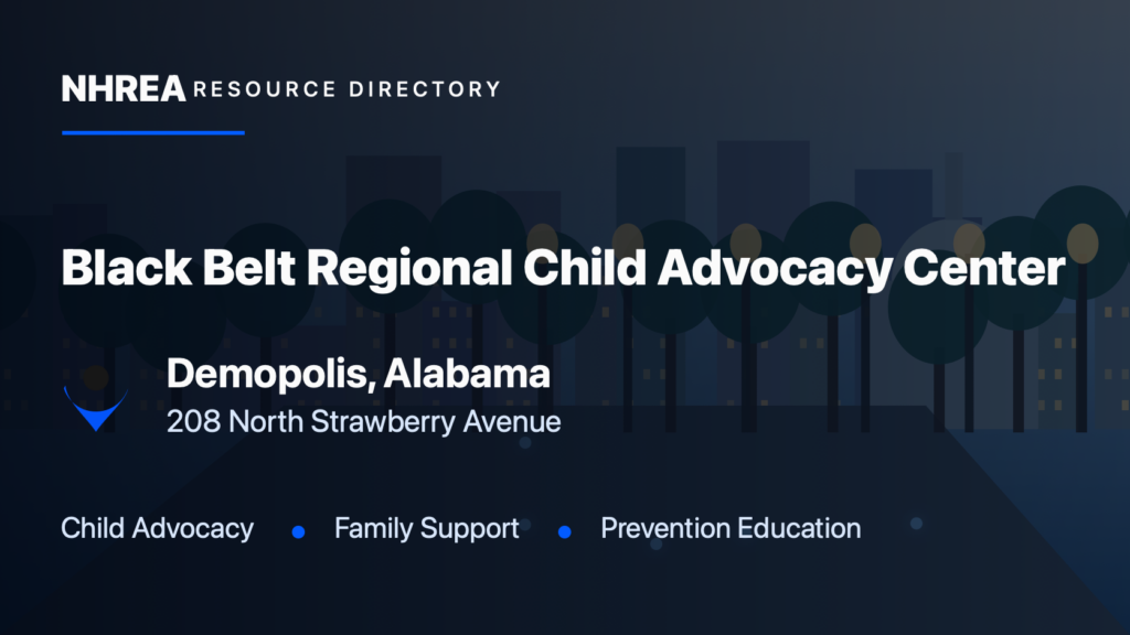 Black Belt Regional Child Advocacy Center resource listing in Demopolis, Alabama