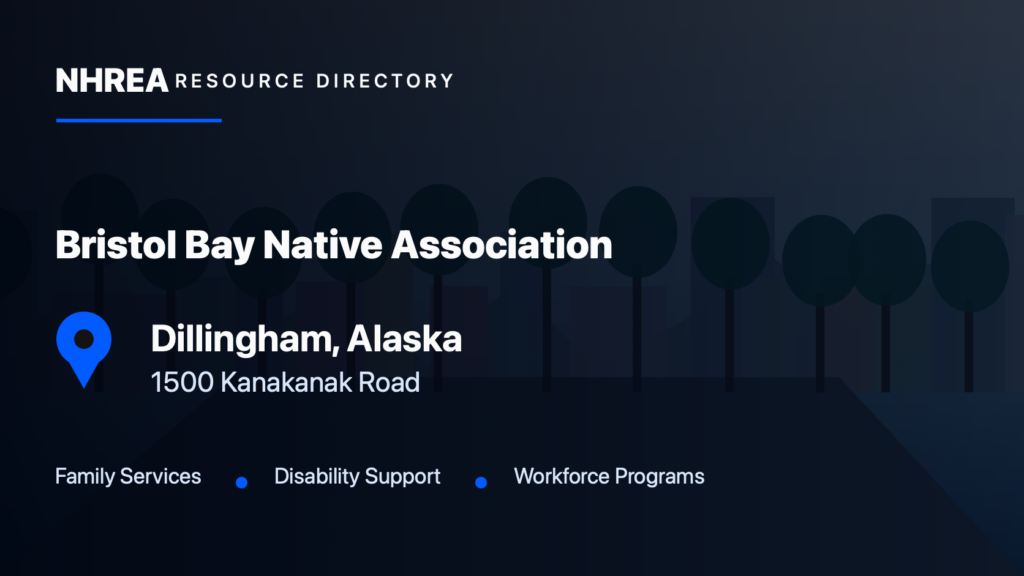Bristol Bay Native Association resource listing in Dillingham, Alaska