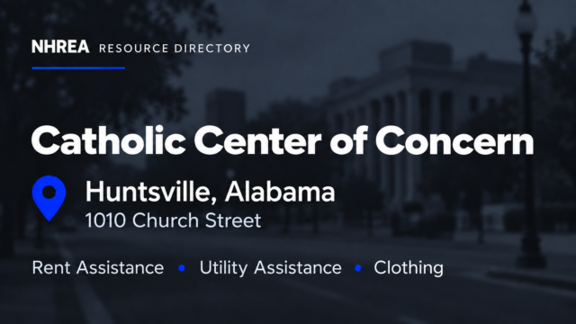 Catholic Center of Concern resource listing in Huntsville, Alabama