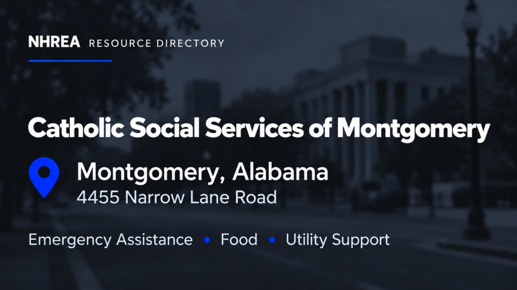Catholic Social Services of Montgomery resource listing in Montgomery, Alabama