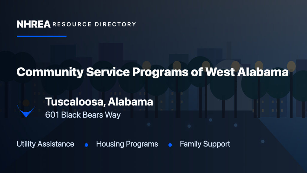 Community Service Programs of West Alabama, Inc. resource listing in Tuscaloosa, Alabama