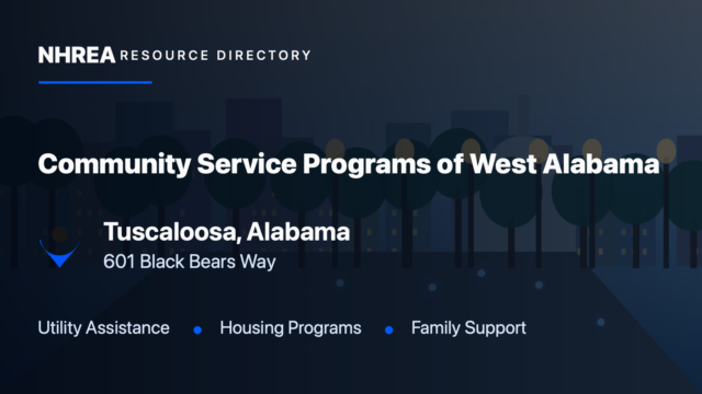 Community Service Programs of West Alabama, Inc. resource listing in Tuscaloosa, Alabama