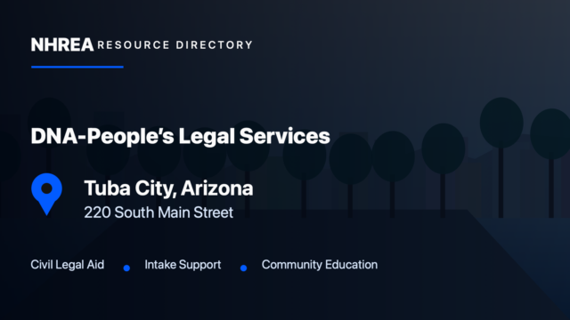 DNA-People’s Legal Services — Tuba City Office resource listing in Tuba City, Arizona