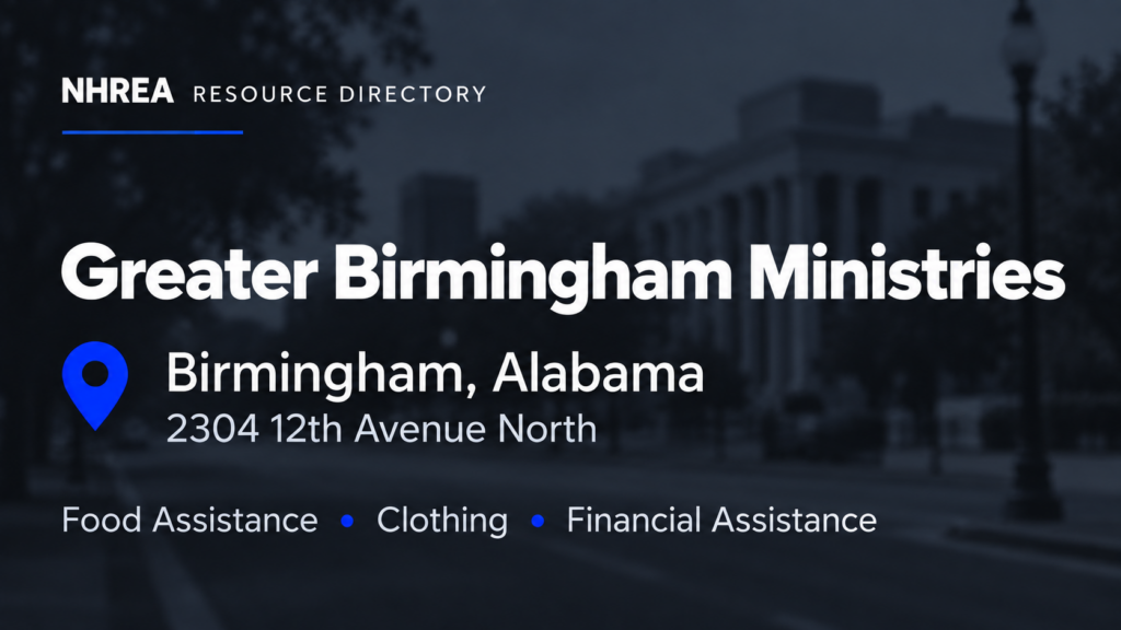 Greater Birmingham Ministries resource listing in Birmingham, Alabama