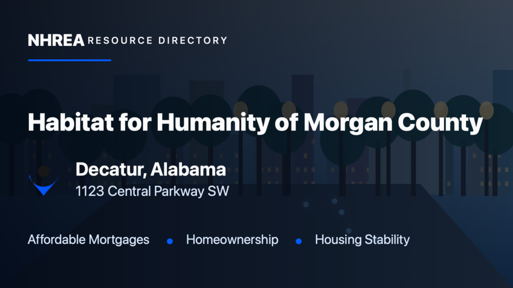Habitat for Humanity of Morgan County, Alabama resource listing in Decatur, Alabama