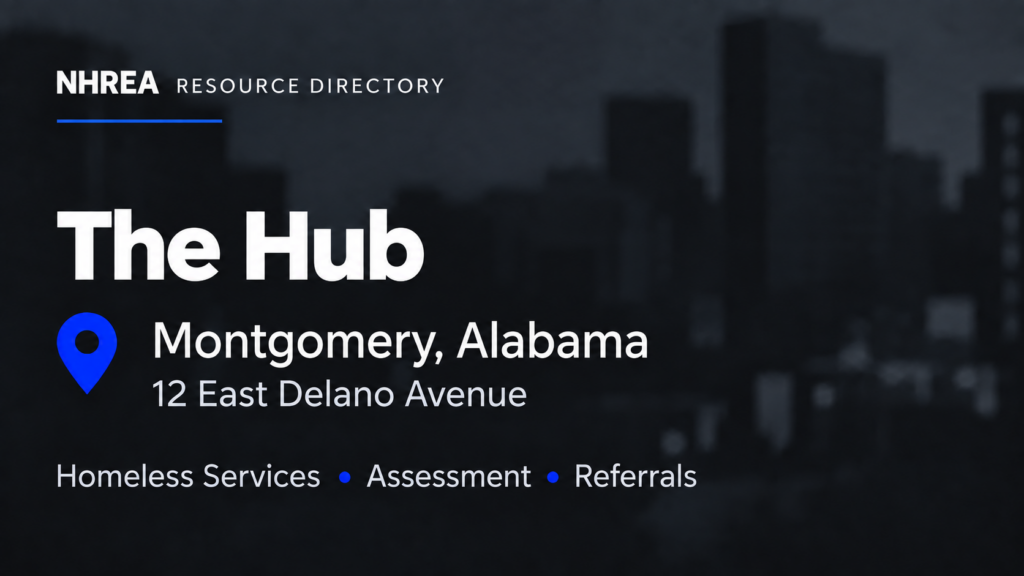 The Hub resource listing in Montgomery, Alabama