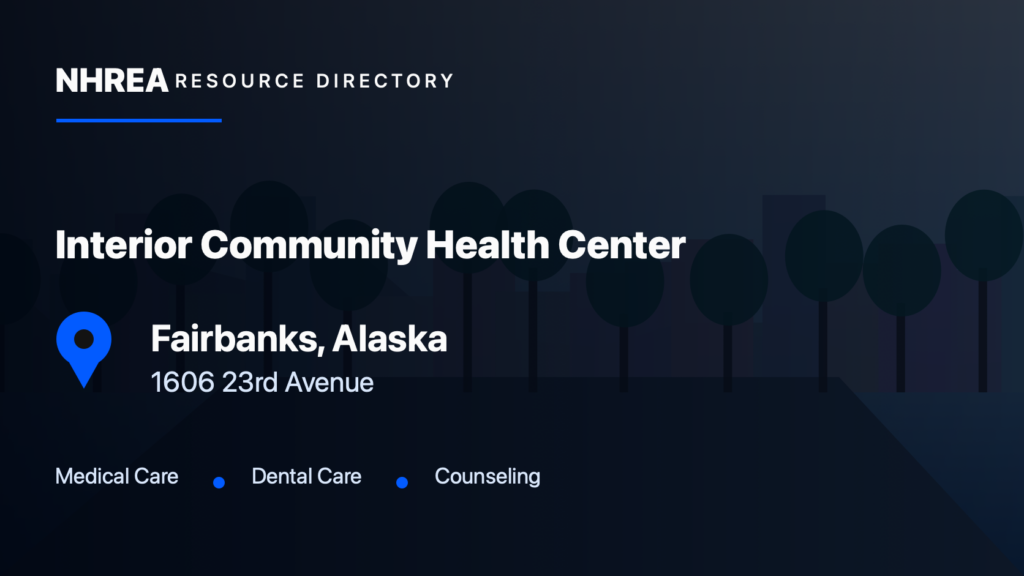 Interior Community Health Center resource listing in Fairbanks, Alaska