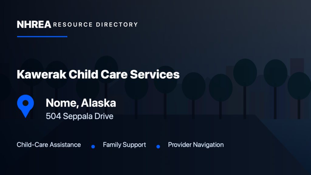 Kawerak — Child Care Services resource listing in Nome, Alaska