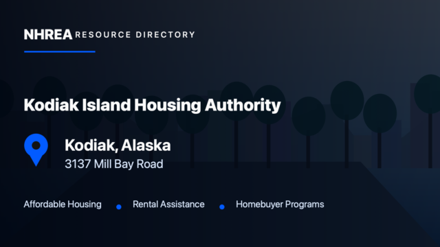 Kodiak Island Housing Authority resource listing in Kodiak, Alaska