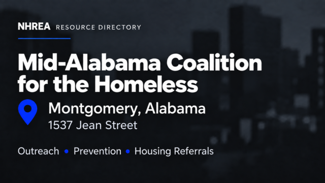 Mid-Alabama Coalition for the Homeless resource listing in Montgomery, Alabama