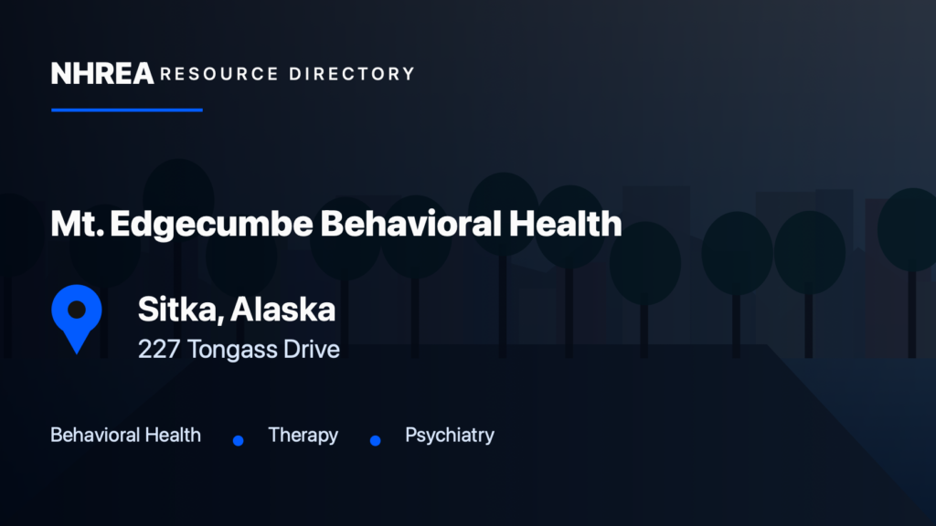 Mt. Edgecumbe Medical Center — Behavioral Health resource listing in Sitka, Alaska