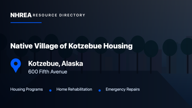 Native Village of Kotzebue IRA — Housing Department resource listing in Kotzebue, Alaska