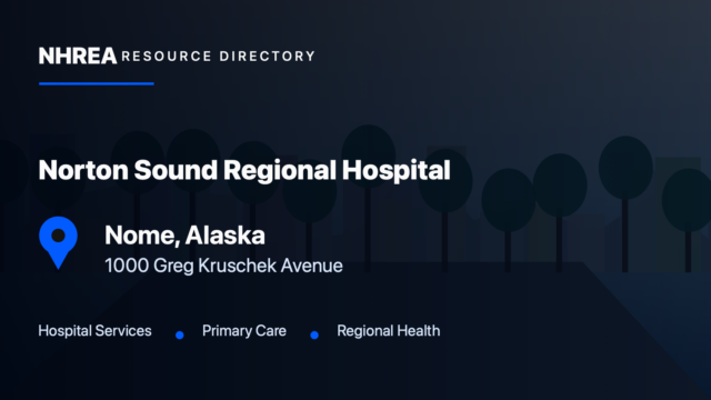 Norton Sound Regional Hospital resource listing in Nome, Alaska