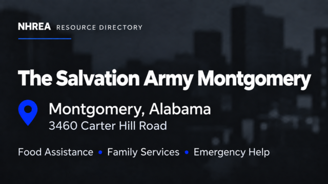 The Salvation Army Montgomery resource listing in Montgomery, Alabama