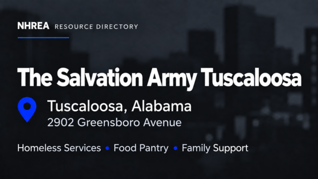 The Salvation Army Tuscaloosa resource listing in Tuscaloosa, Alabama