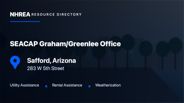 SEACAP — Graham/Greenlee Office resource listing in Safford, Arizona