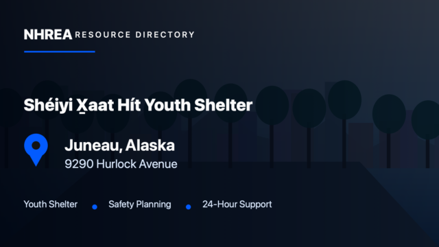 Shéiyi X̱aat Hít Youth Shelter resource listing in Juneau, Alaska