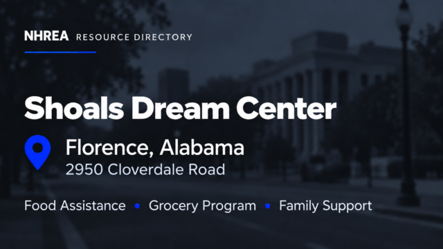 Shoals Dream Center resource listing in Florence, Alabama