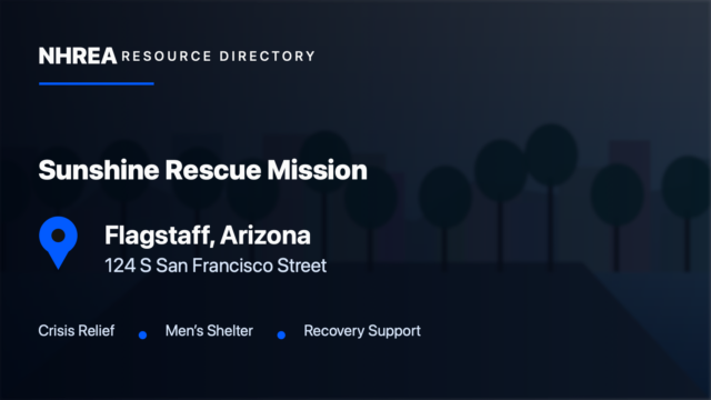 Sunshine Rescue Mission — The Mission resource listing in Flagstaff, Arizona