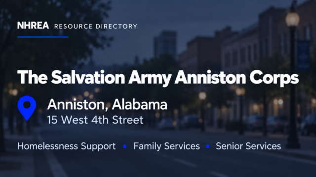 The Salvation Army Anniston Corps resource listing in Anniston, Alabama