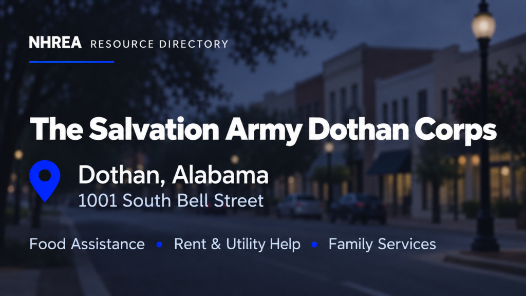 The Salvation Army Dothan Corps resource listing in Dothan, Alabama