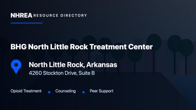 BHG North Little Rock Treatment Center resource listing in North Little Rock, Arkansas
