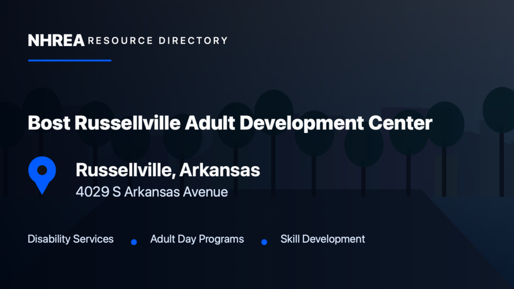 Bost, Inc. — Russellville Adult Development Center resource listing in Russellville, Arkansas