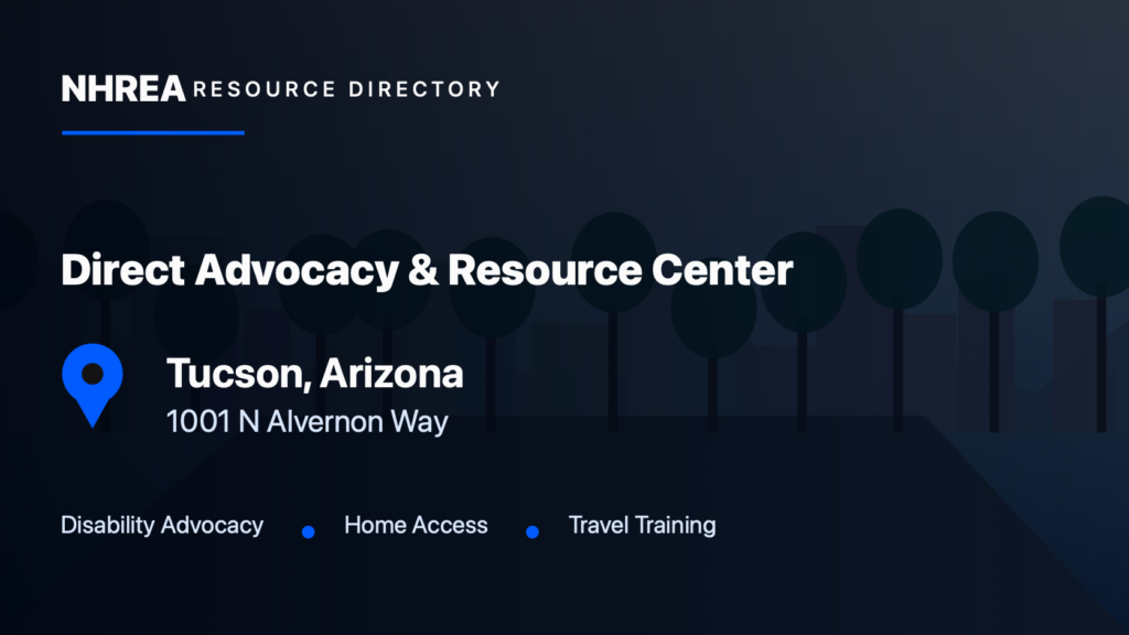 Direct Advocacy & Resource Center resource listing in Tucson, Arizona