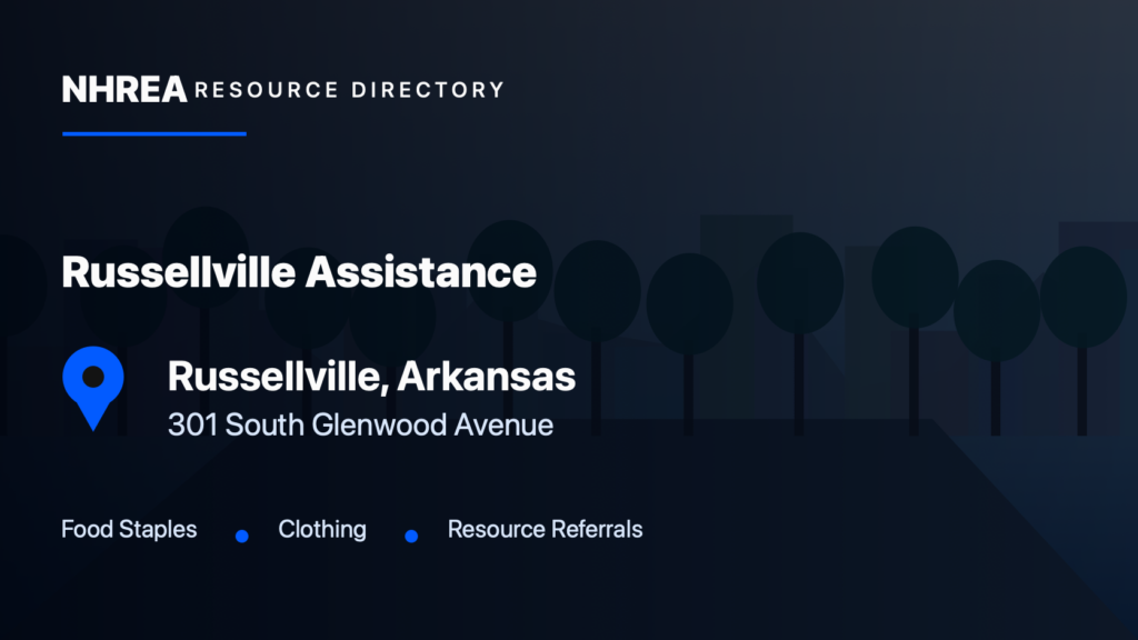 First Baptist Russellville — Community Assistance resource listing in Russellville, Arkansas