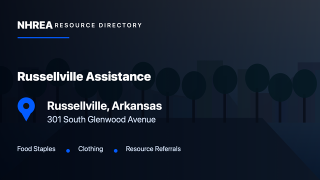 First Baptist Russellville — Community Assistance resource listing in Russellville, Arkansas