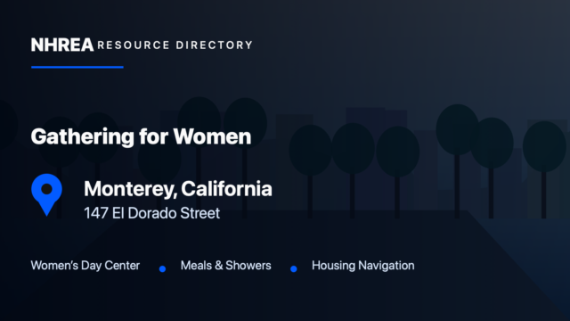 Gathering for Women — Monterey Day Center resource listing in Monterey, California