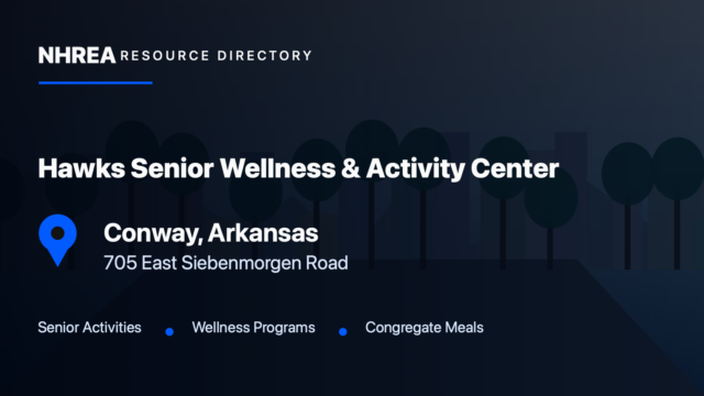 Hawks Senior Wellness & Activity Center resource listing in Conway, Arkansas