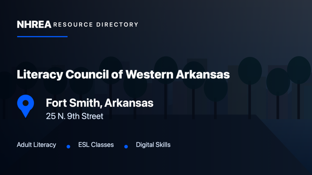 Literacy Council of Western Arkansas resource listing in Fort Smith, Arkansas
