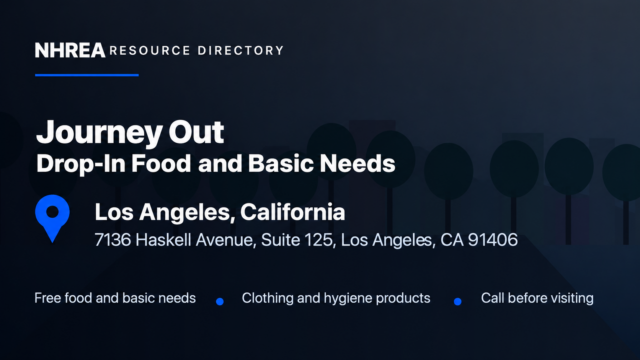 Journey Out Drop-In Food and Basic Needs — NHREA