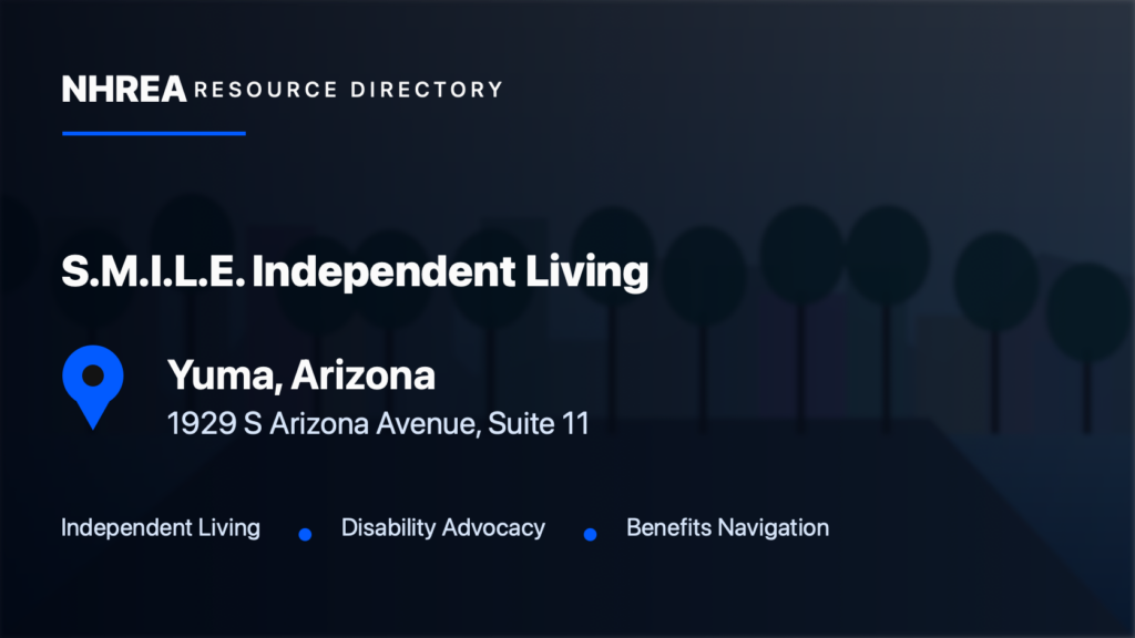 S.M.I.L.E. — Yuma Independent Living Center resource listing in Yuma, Arizona