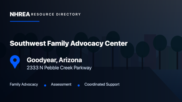 Southwest Family Advocacy Center resource listing in Goodyear, Arizona