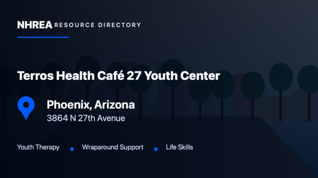 Terros Health — Café 27 Children’s/Youth Center resource listing in Phoenix, Arizona