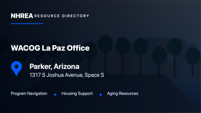 WACOG — La Paz Office resource listing in Parker, Arizona